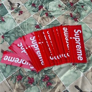 Supreme sticker And  assorted Accessories lot Bulk Only Take All Price